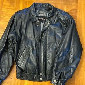 Wilson leather coat
